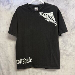 Vintage Lithium F Scottsdale T Shirt Mens Large Black Streetwear